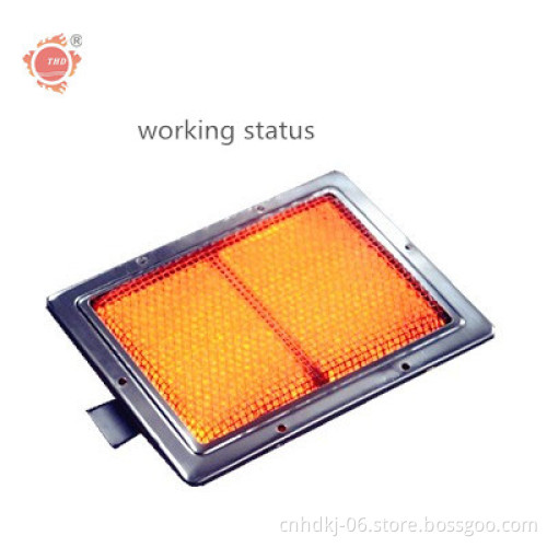 Easy Installation Gas,LPG Ceramic Plate Infrared IR Gas BBQ Grill Burner HD220